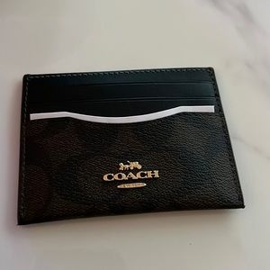Coach card holder